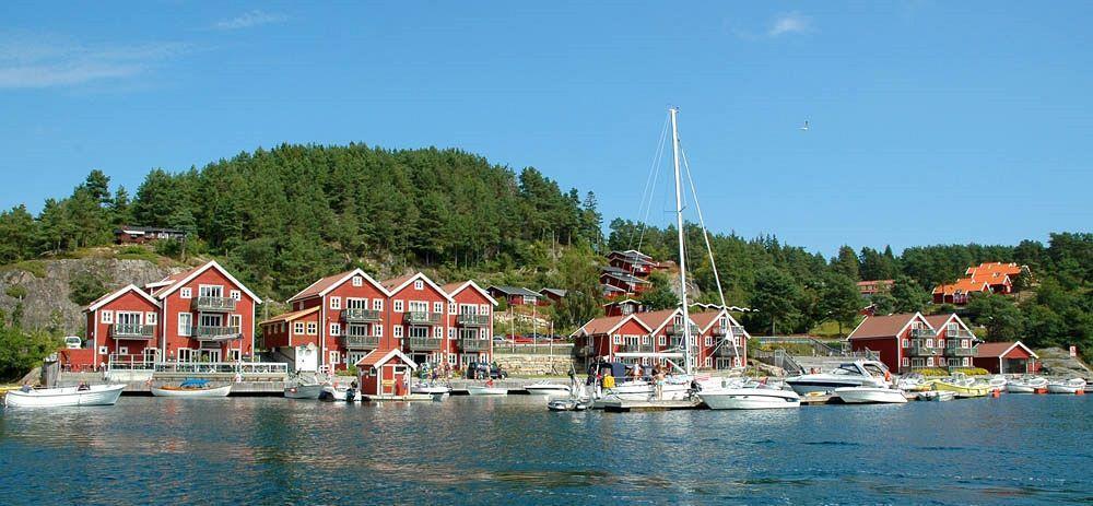 Tregde Ferie Hotel Мандал Екстериор снимка